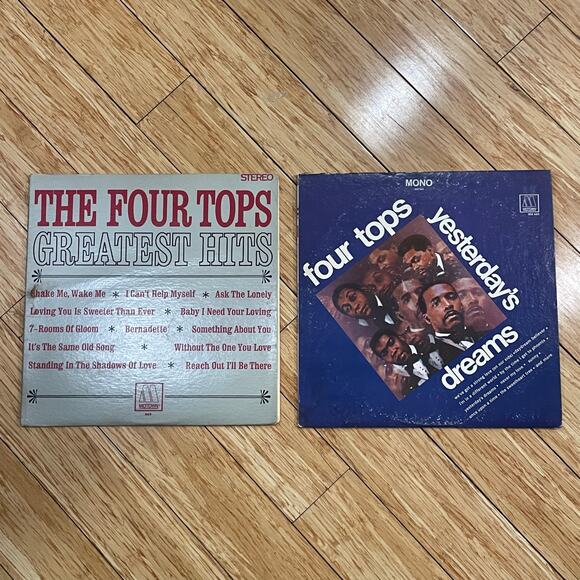 Four Tops LP vinyl record lot motown soul funk rnb albums - Picture 1 of 3